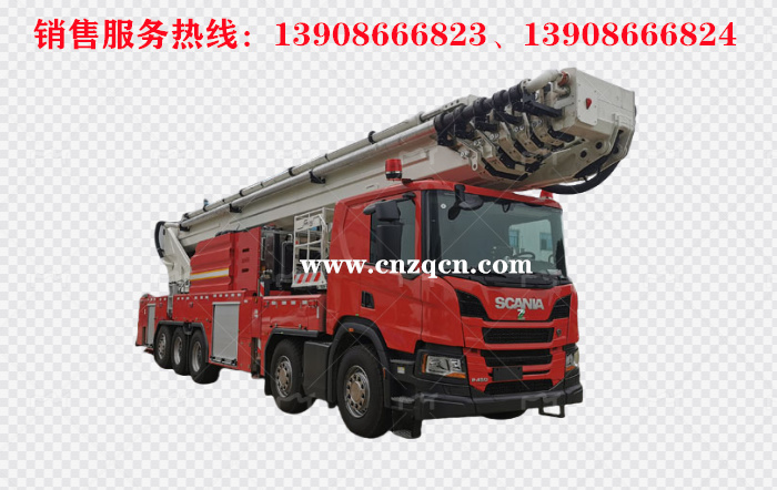 斯堪尼亞scania五軸登高平臺(tái)消防車