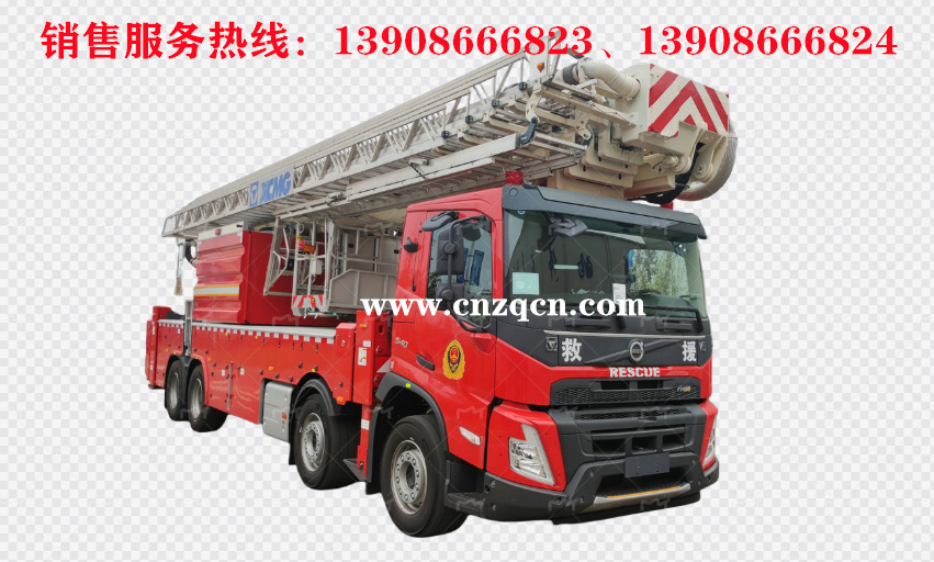 沃爾沃volvo前四后八登高平臺(tái)消防車