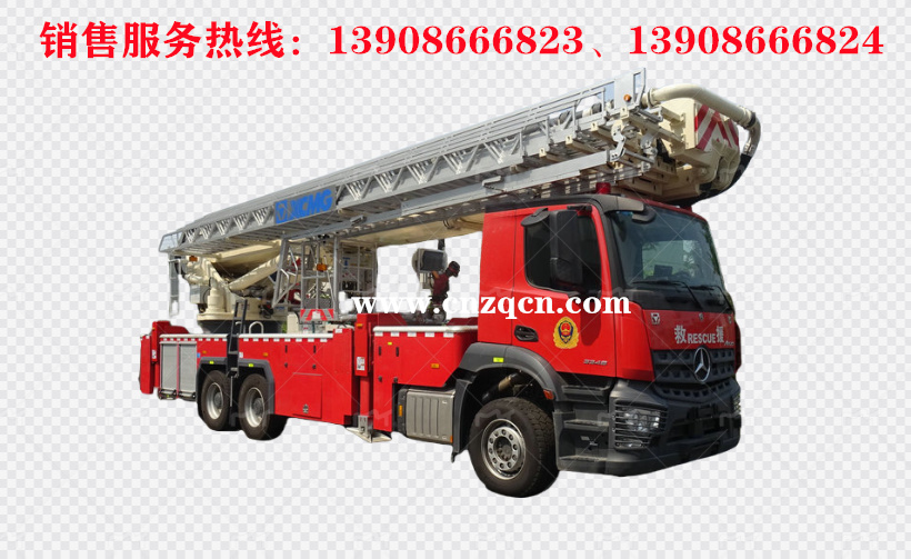 奔馳Arocs后雙橋登高平臺(tái)消防車